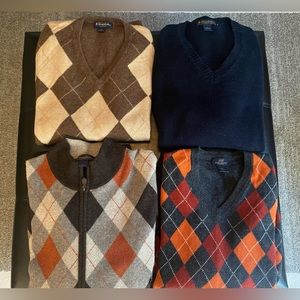 Men’s Brooks Brothers Lambswool/Cashmere Sweaters XXL $25ea